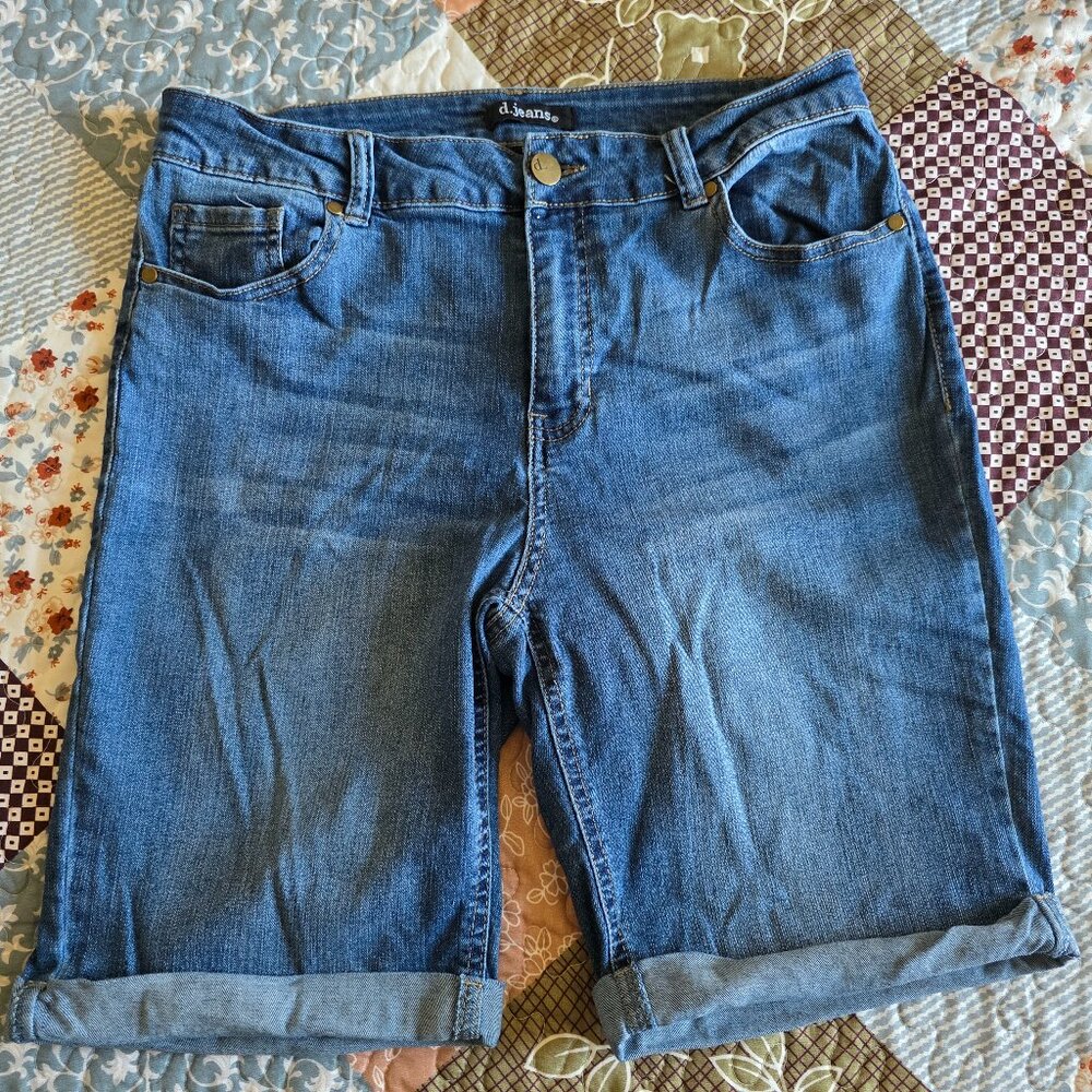 d. jeans denim shorts